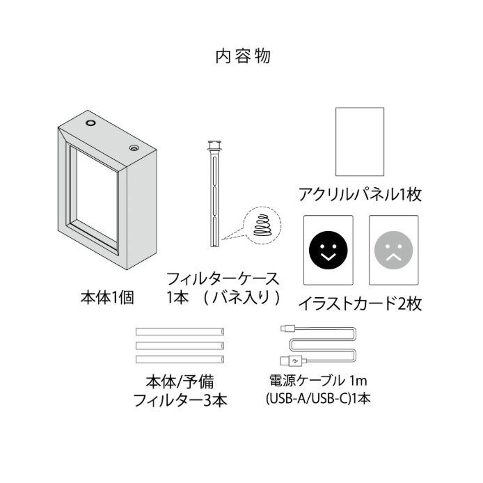 嚕嚕米 LED燈相框加濕器-細節圖9