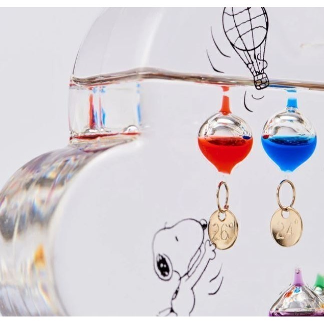 史努比 獵犬偵察兵50週年紀念版天氣瓶(多款)-細節圖6