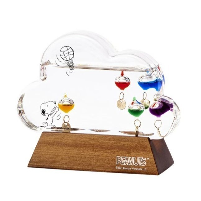 史努比 獵犬偵察兵50週年紀念版天氣瓶(多款)-規格圖11