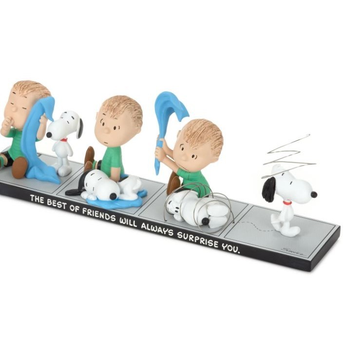 史努比與萊納斯限量版擺飾-細節圖3