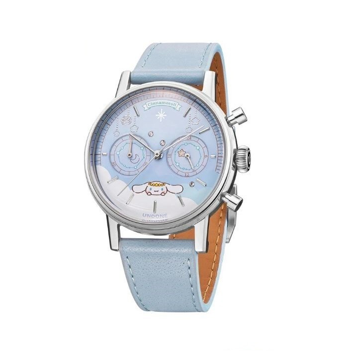 UNDONE大耳狗聯名石英手錶 夢幻藍(13款)-規格圖11