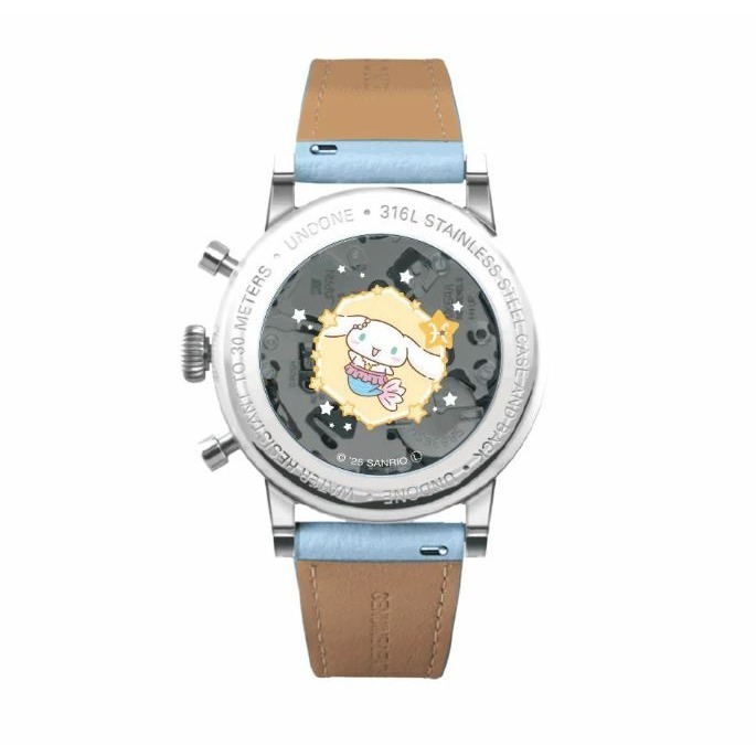 UNDONE大耳狗聯名石英手錶 夢幻藍(13款)-規格圖11