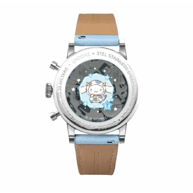 UNDONE大耳狗聯名石英手錶 夢幻藍(13款)-規格圖11