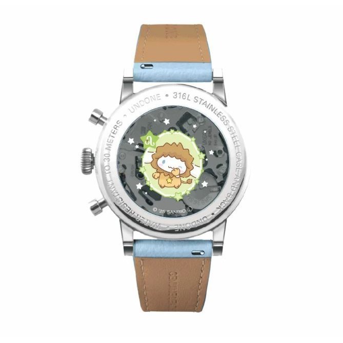 UNDONE大耳狗聯名石英手錶 夢幻藍(13款)-規格圖11