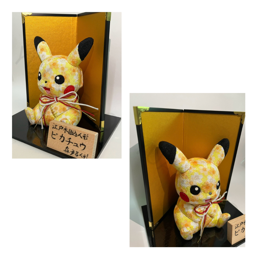 寶可夢手工真多呂人形 木目込人形(日本職人純手工打造/客廳玄關招福擺飾/寶可夢控必收/極品收藏)-細節圖3