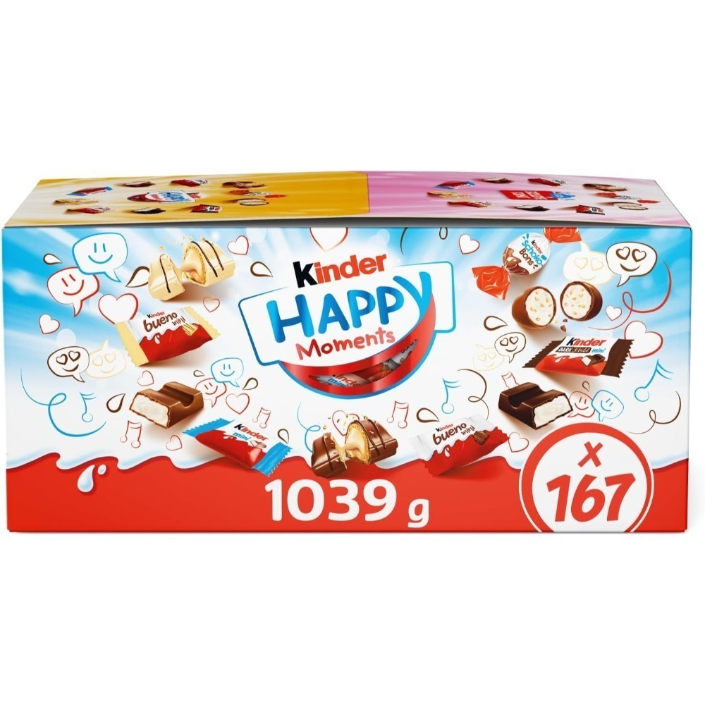 健達什錦巧克力迷你裝167顆