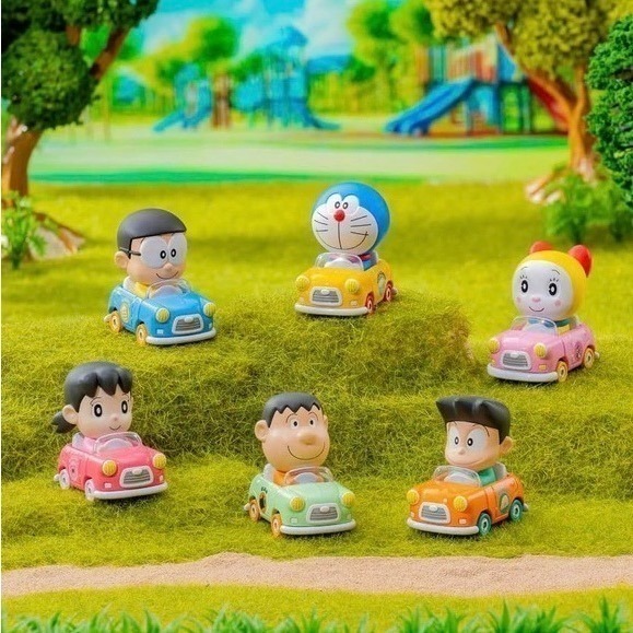 TOMICA TUNES哆啦A夢 合金車盲盒（6入）-細節圖2