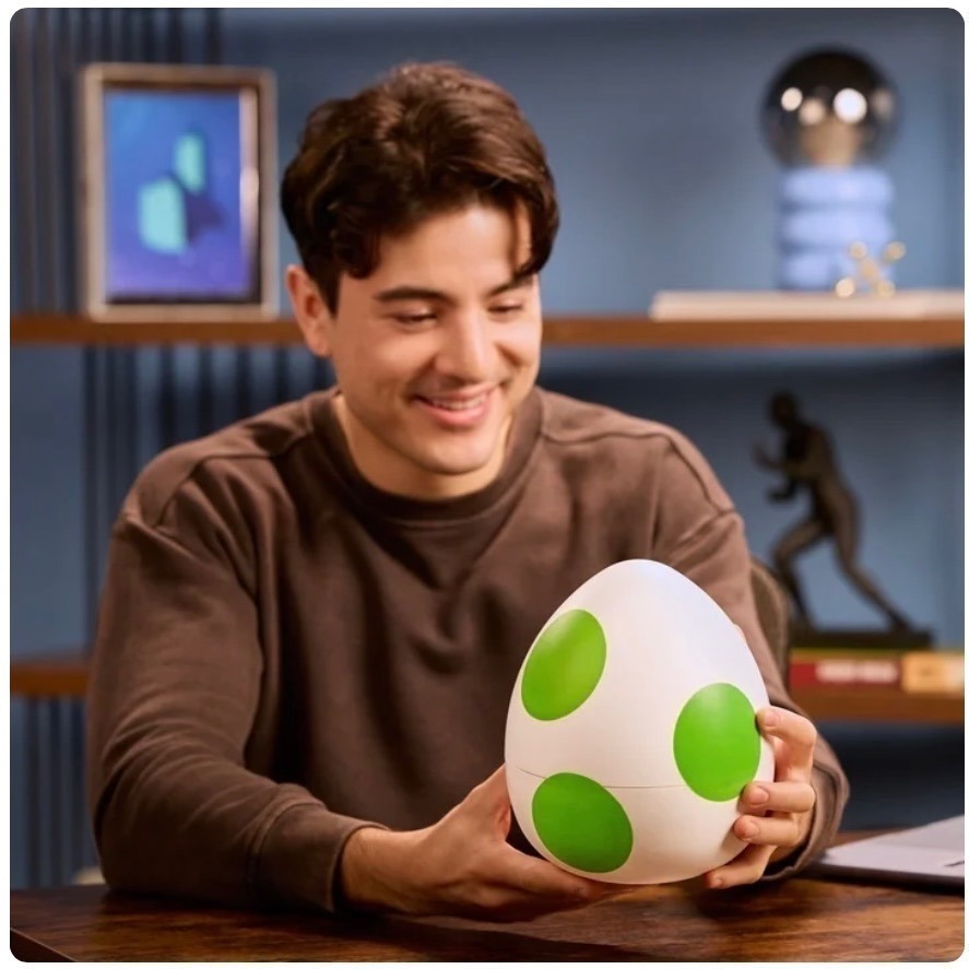 任天堂超級瑪利歐銀河電影 孵化耀西互動玩具蛋(多款)-細節圖8