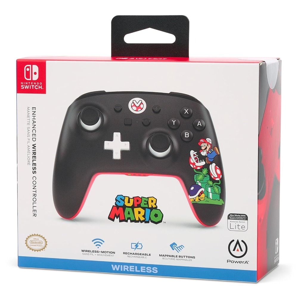 《正版授權》Nintendo Switch任天堂超級瑪利歐無線控制器-細節圖9