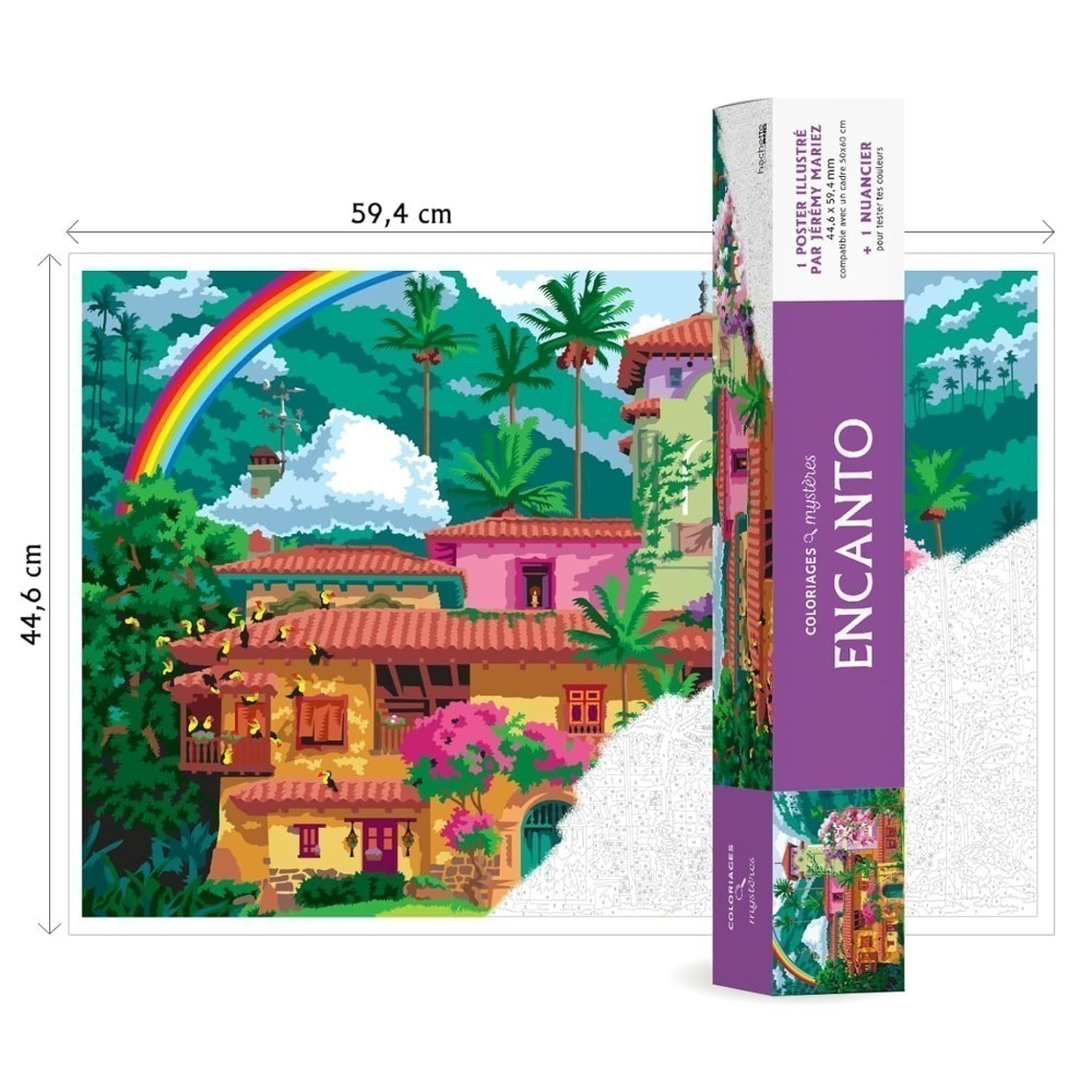 Encanto  數字著色海報