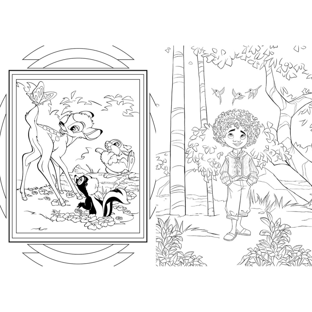 迪士尼 300張著色書(多款)-細節圖3