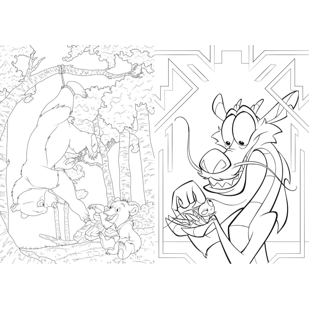 迪士尼 300張著色書(多款)-細節圖9