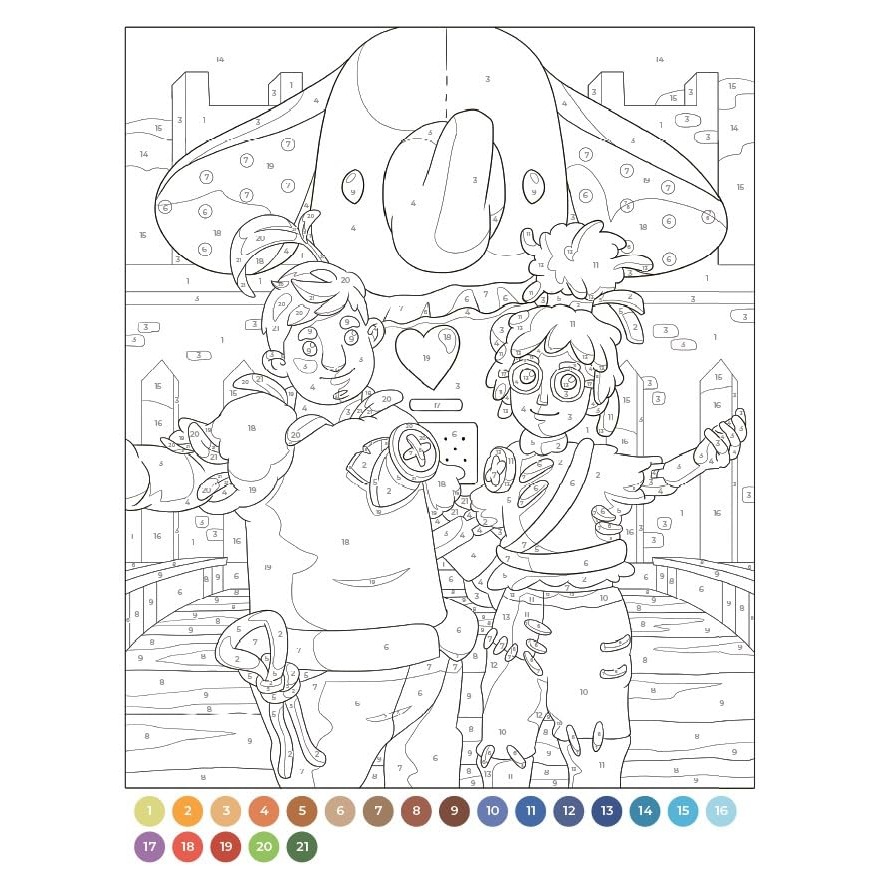 宮崎駿吉卜力著色本(多款)-細節圖10