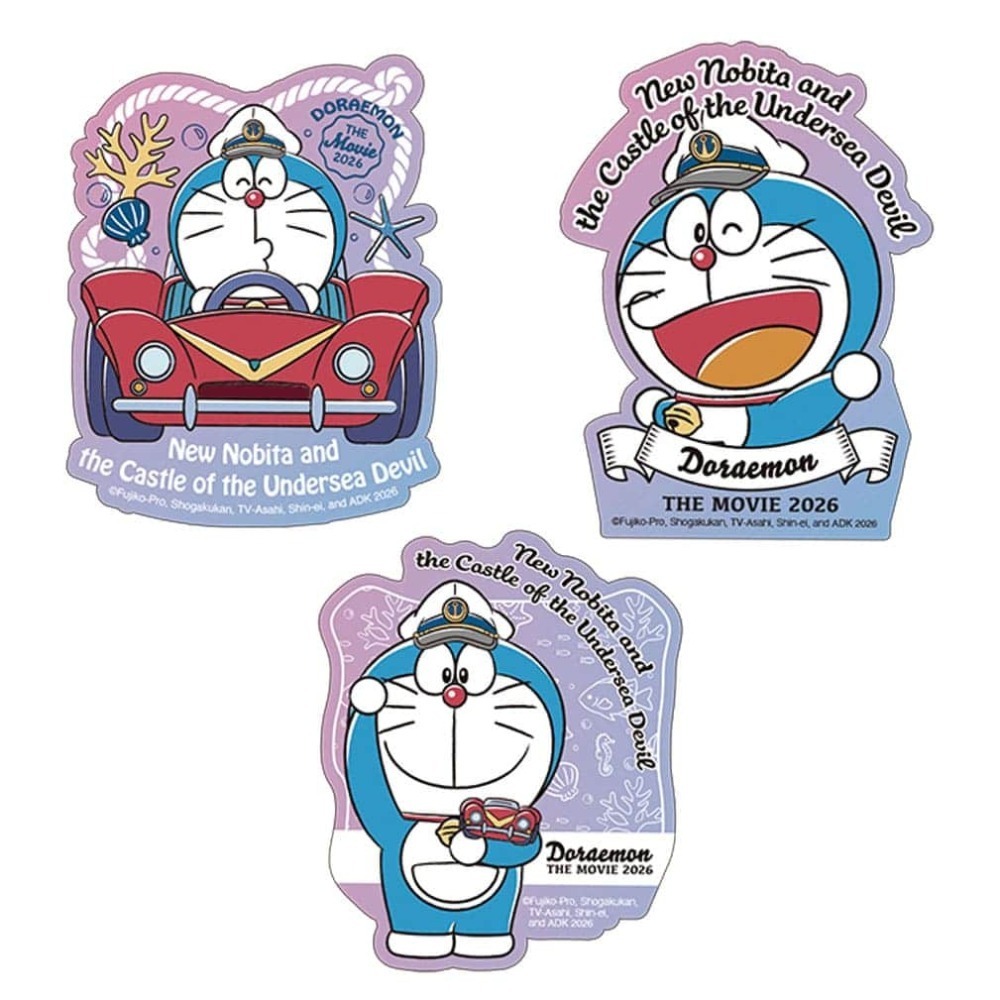 哆啦A夢 海底鬼岩城電影周邊商品(多款)-規格圖11