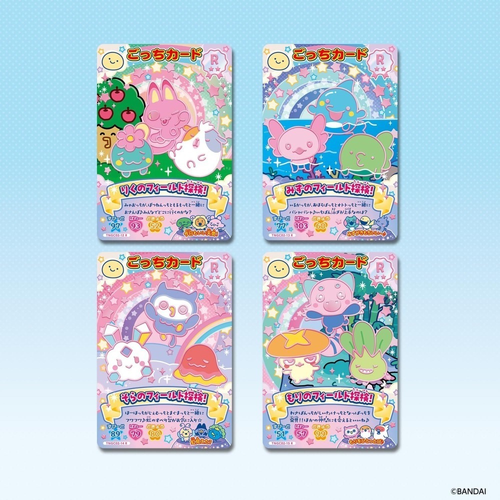 新！BANDAI塔麻可吉 蒐藏卡牌（3卡/包*20包/盒）-細節圖9