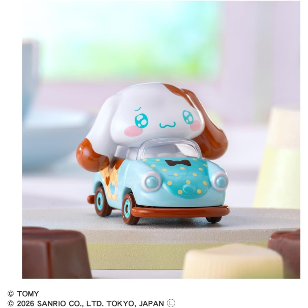 TOMICA三麗鷗 迷你車盲盒6入-細節圖4
