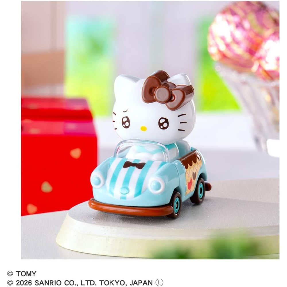 TOMICA三麗鷗 迷你車盲盒6入-細節圖6