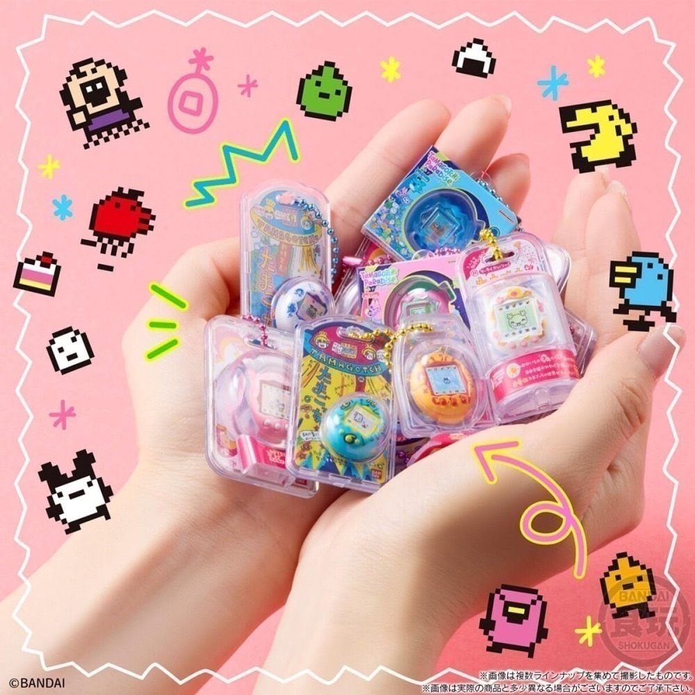 塔麻可吉Tamagotchi 吊飾盲盒(食玩) 10入/組-細節圖3