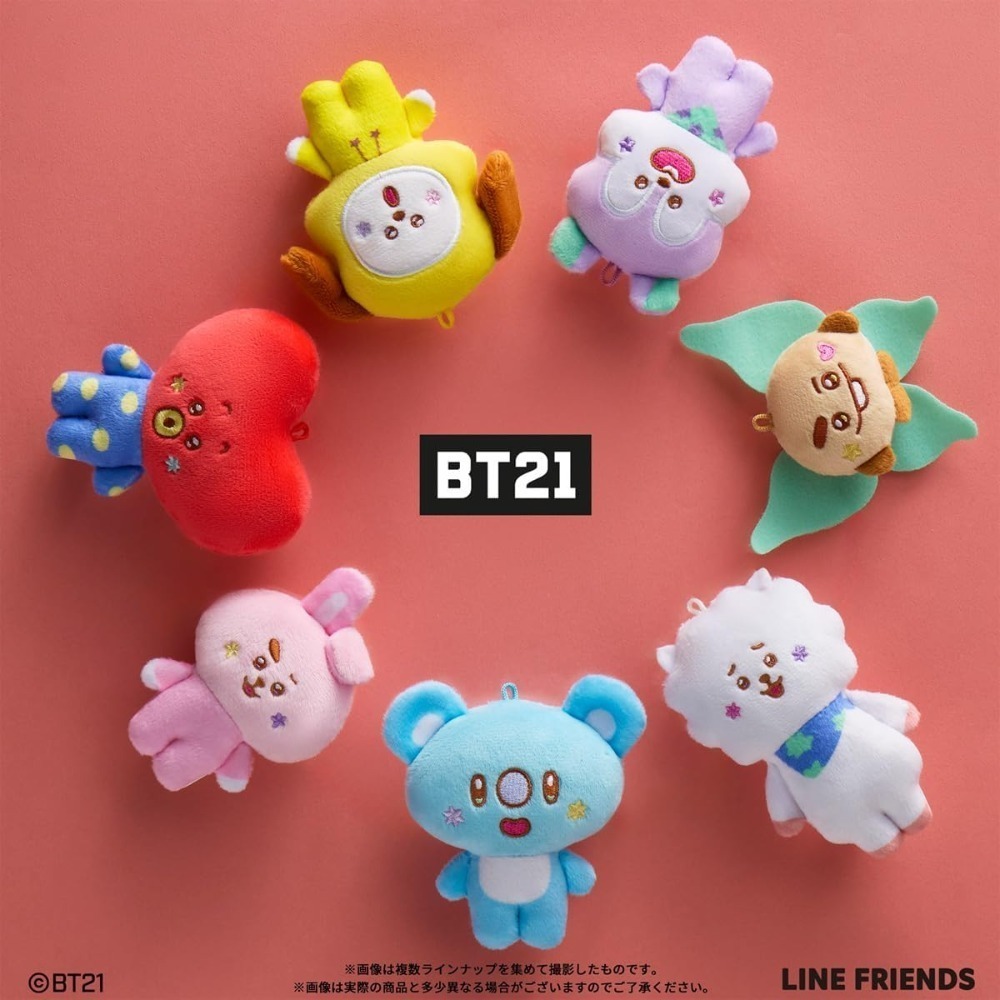 BT21 吊飾、圓形收納盒、貼紙盲盒(食玩)-規格圖11