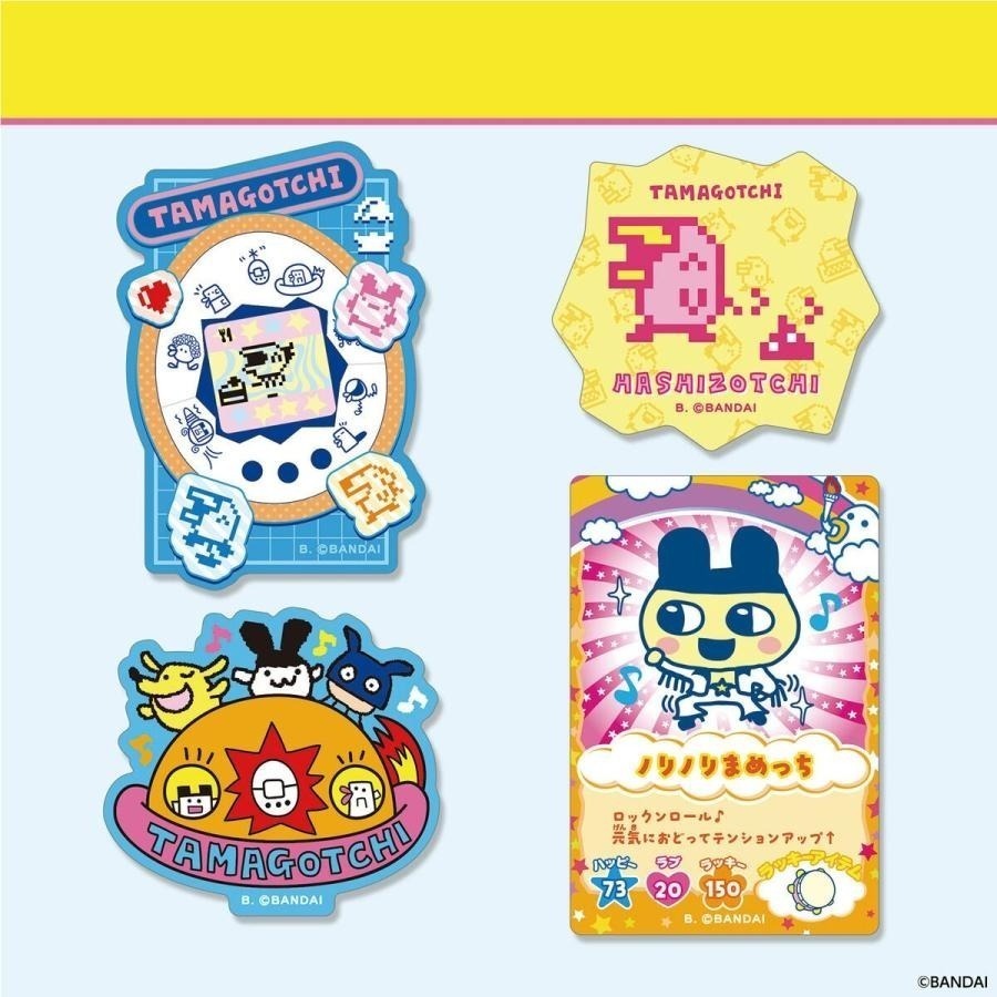 塔麻可吉Tamagotchi 異型貼紙盲盒 20包/盒(共2款)-細節圖4