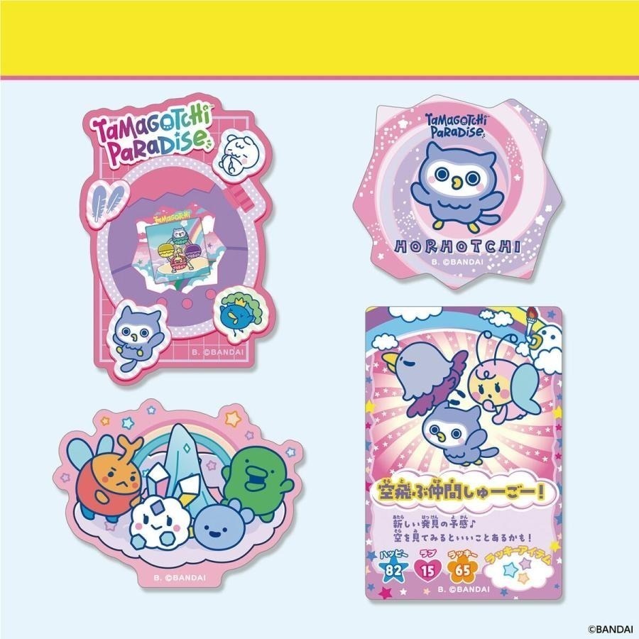 塔麻可吉Tamagotchi 異型貼紙盲盒 20包/盒(共2款)-細節圖10