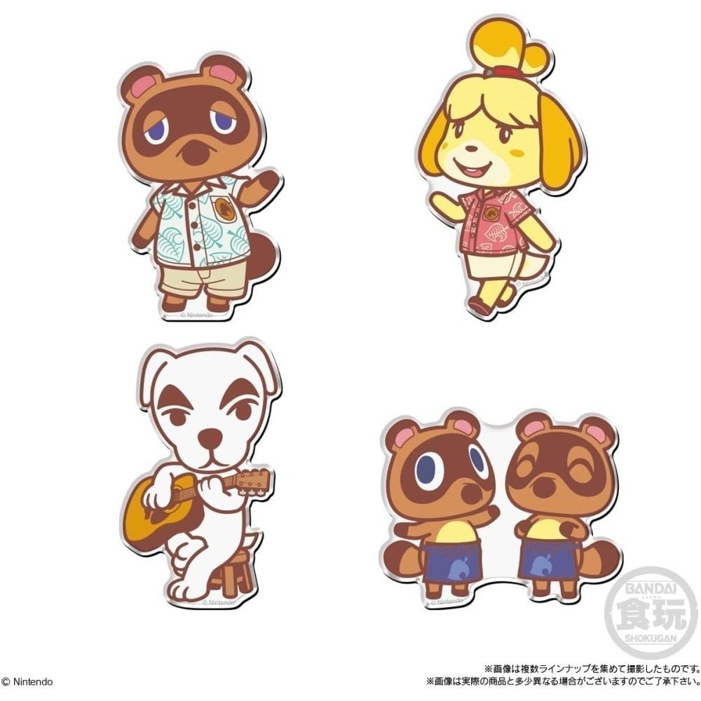 【7月限定】動物森友會 壓克力磁鐵盲盒14入(食玩)-細節圖3