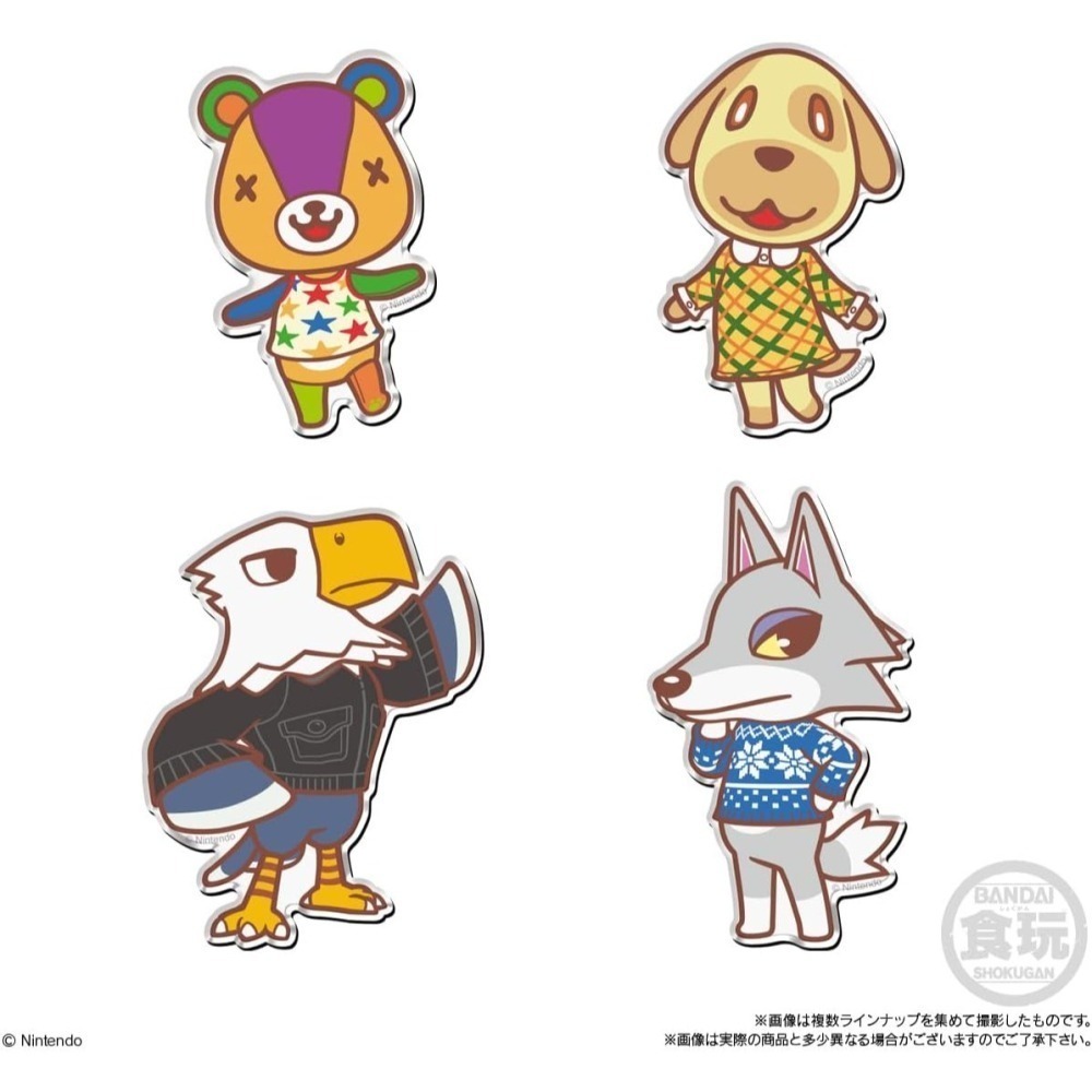 【7月限定】動物森友會 壓克力磁鐵盲盒14入(食玩)-細節圖6