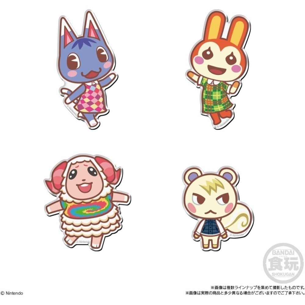【7月限定】動物森友會 壓克力磁鐵盲盒14入(食玩)-細節圖7