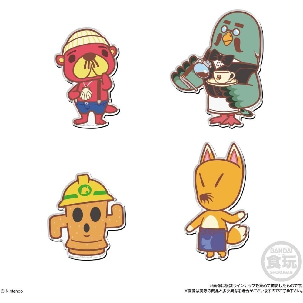 【7月限定】動物森友會 壓克力磁鐵盲盒14入(食玩)-細節圖8