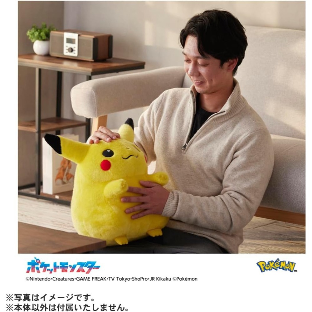 寶可夢30週年紀念版 歡迎回來！皮卡丘  1/1玩偶-細節圖5