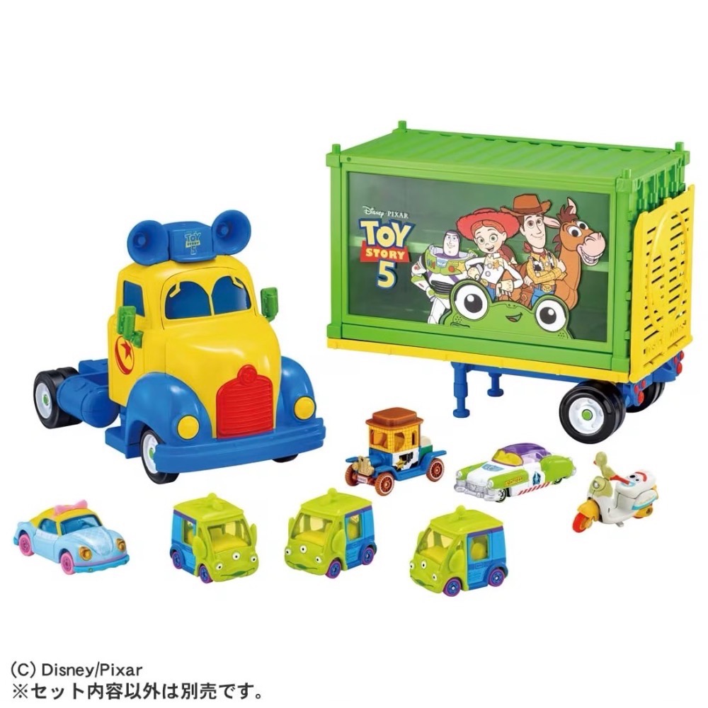 Tomica玩具總動員5 收納貨櫃車-細節圖3