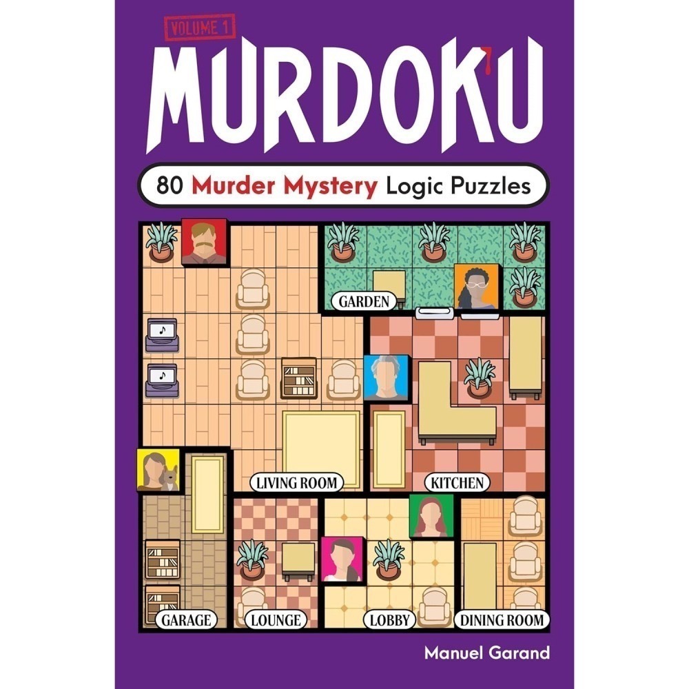 Murdoku: 80 Murder Mystery Logic Puzzles謀殺數獨(多款)-細節圖2