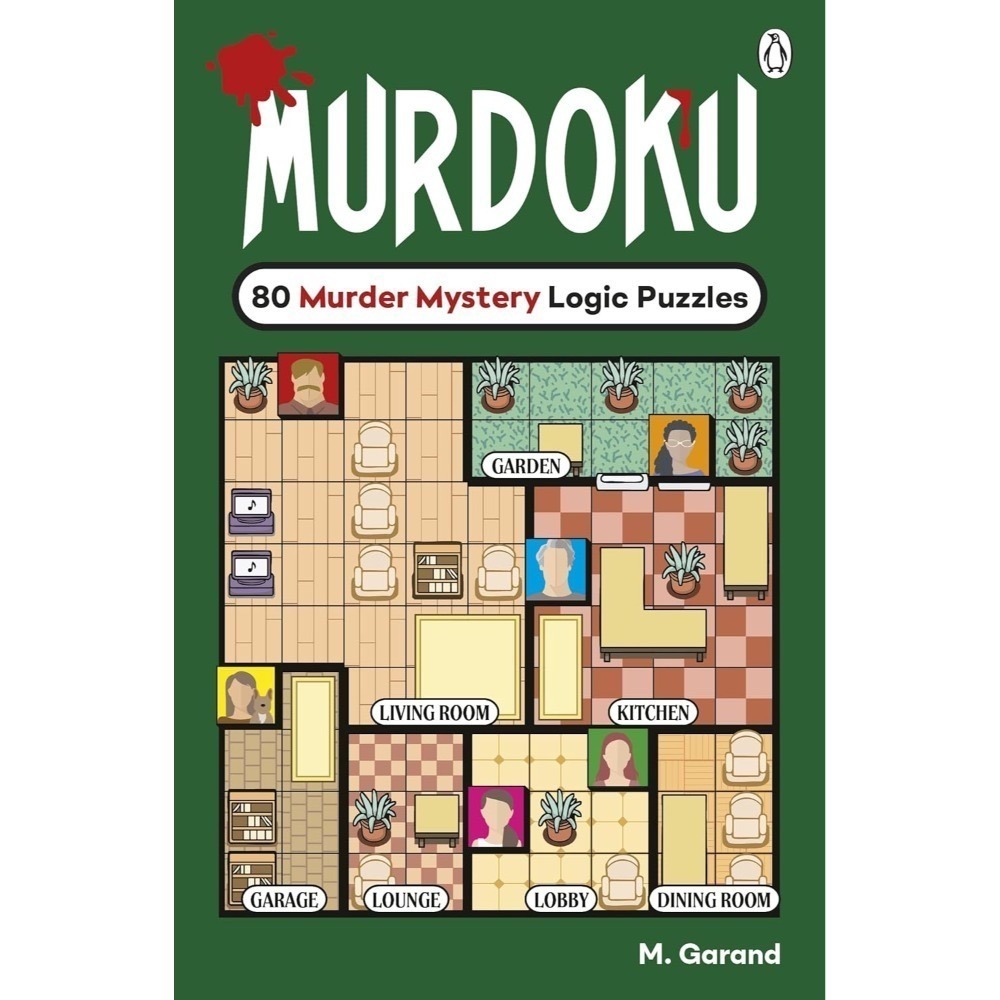 Murdoku: 80 Murder Mystery Logic Puzzles謀殺數獨(多款)-規格圖9