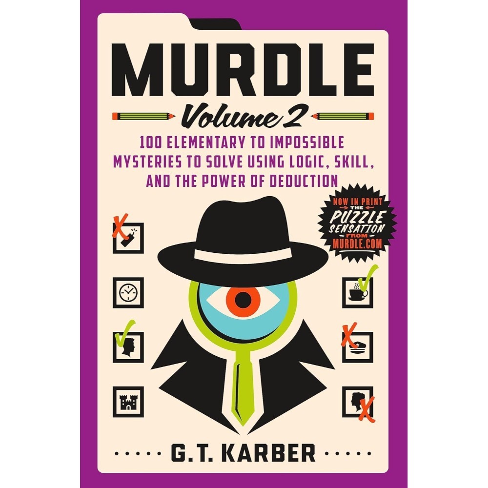 Murdoku: 80 Murder Mystery Logic Puzzles謀殺數獨(多款)-規格圖9