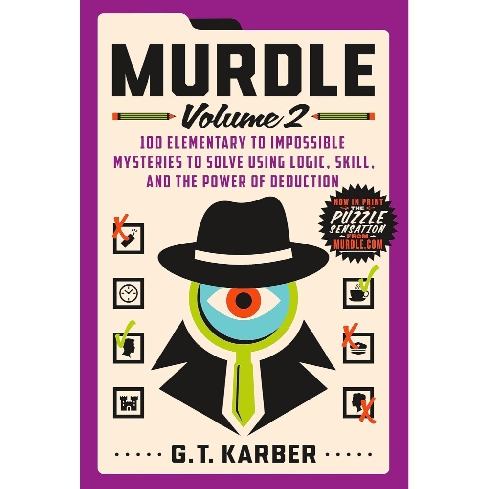 Murdoku: 80 Murder Mystery Logic Puzzles謀殺數獨(多款)-規格圖9