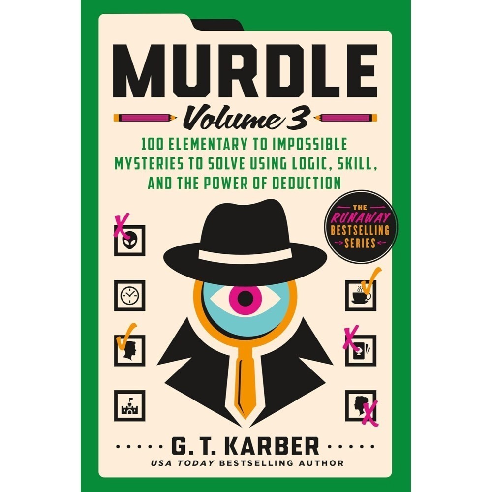 Murdoku: 80 Murder Mystery Logic Puzzles謀殺數獨(多款)-規格圖9