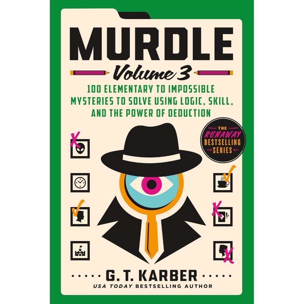 Murdoku: 80 Murder Mystery Logic Puzzles謀殺數獨(多款)-規格圖9