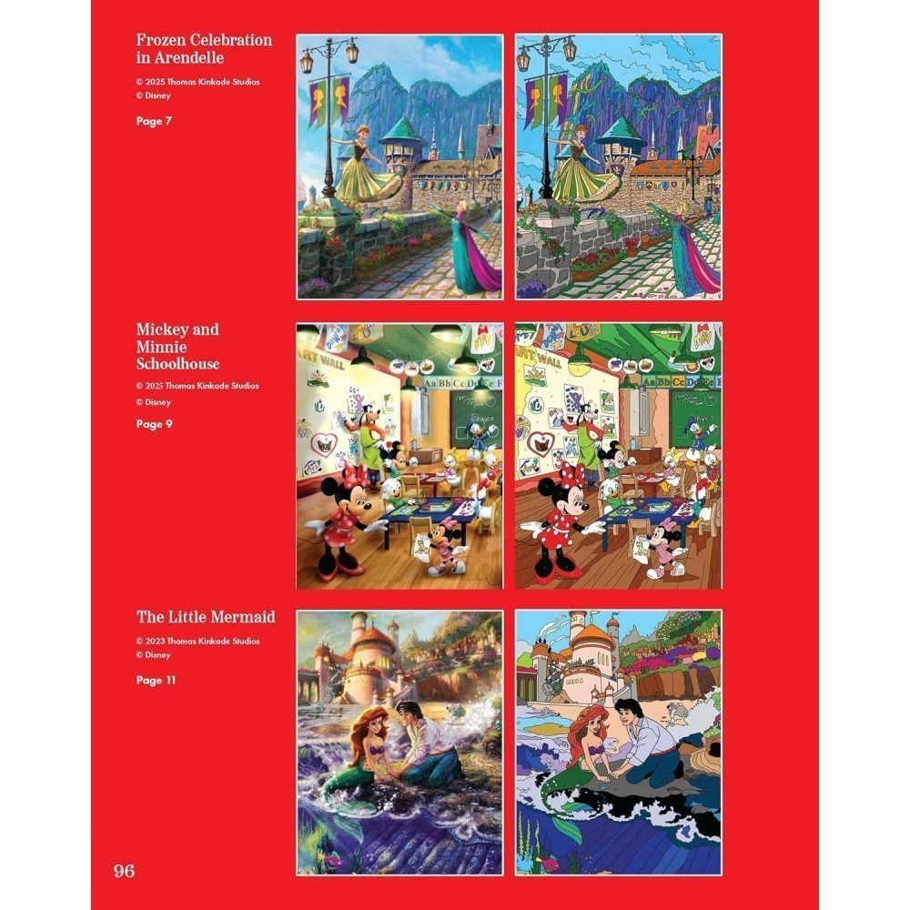 迪士尼夢想系列著色本(多款)-細節圖7