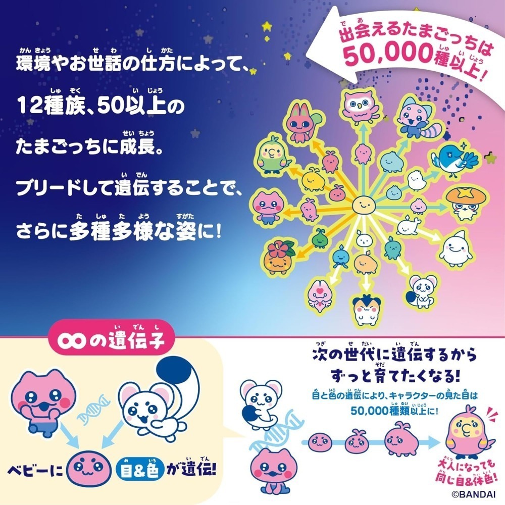 Tamagotchi Paradise 樂園塔麻可吉電子寵物機 橘色熱帶/白雪冰川-細節圖5