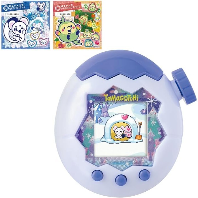 Tamagotchi Paradise 樂園塔麻可吉電子寵物機 橘色熱帶/白雪冰川-規格圖11