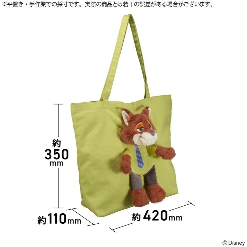 迪士尼動物方程式/星際大戰 立體玩偶托特包-細節圖3