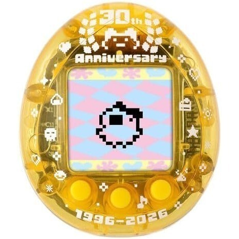 【8月限定】塔麻可吉 nano colorful30週年限定版寵物機 經典藍/亮彩黃-細節圖2