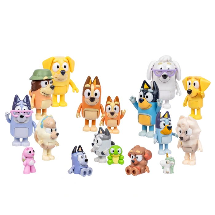 【獨家】Bluey 妙妙犬布麗 18件組超大禮盒公仔套組（布魯伊豪華收藏組/ 獨家限定版）-細節圖3