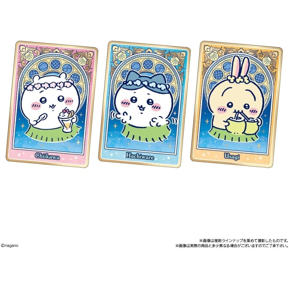 【7月限定】吉伊卡哇劇場版：人魚島的秘密收藏卡威化餅盲盒 (20入/盒)-細節圖2