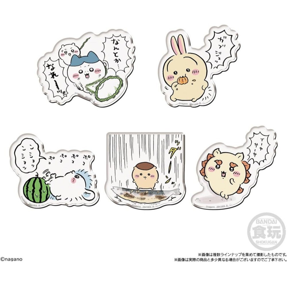 【11月限定】吉伊卡哇 壓克力磁鐵盲盒 第5彈 (14入/盒)-細節圖7
