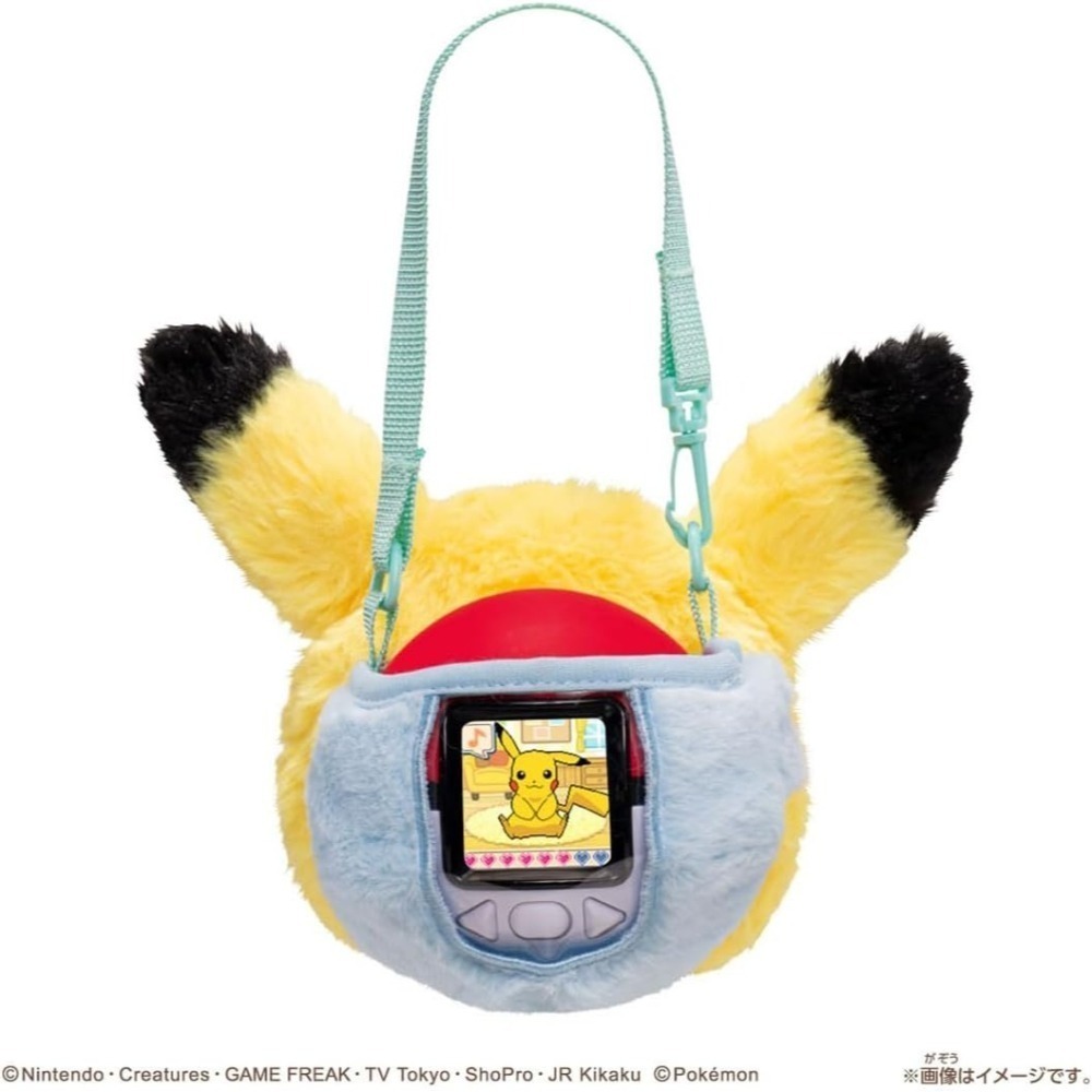 【7月限定】寶可夢POKEMON 互動撫摸精靈球 皮卡丘與好朋友們公仔套組 (觸控音效公仔 玩具禮盒)-細節圖5