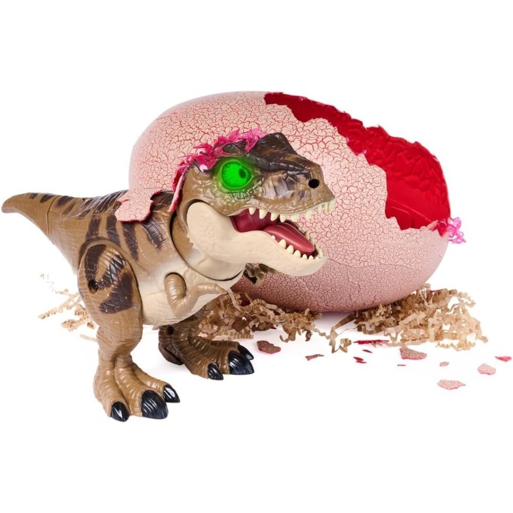 【7月限定】侏羅紀世界 魔法暴龍寵物蛋 T-Rex 孵化互動玩具（紅色限定款）-細節圖2