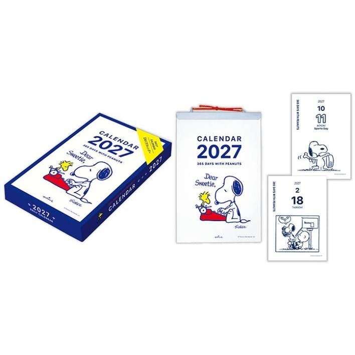 史努比2027年日曆(多款)-細節圖4