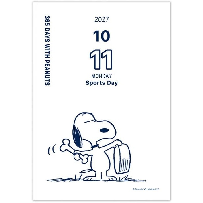 史努比2027年日曆(多款)-細節圖6