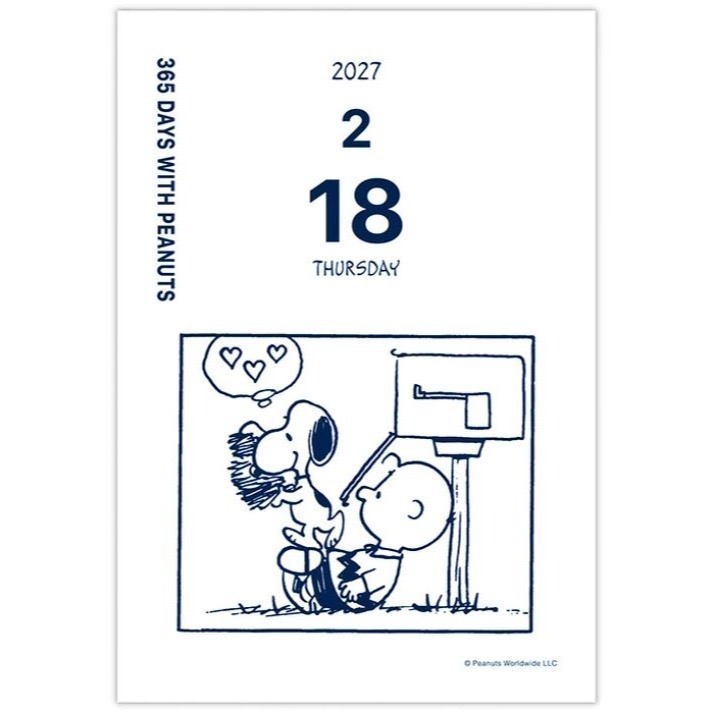 史努比2027年日曆(多款)-細節圖5